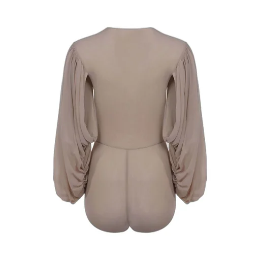 Long-Sleeved Jumpsuit
