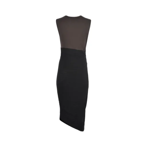 Asymmetric Knitted Dress