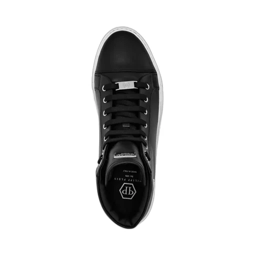 Logo Details High-Top Casual Sneakers