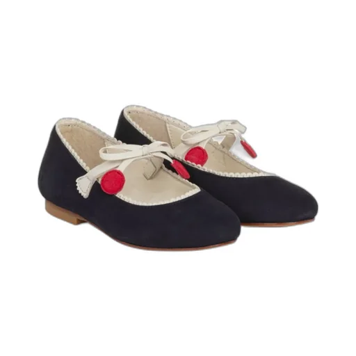Round-Toe Ballerinas