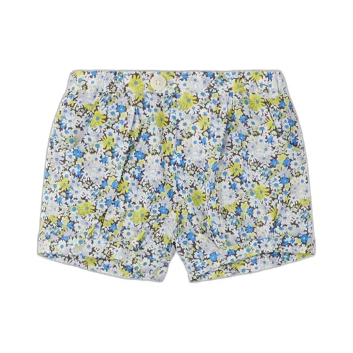 Square Floral Printed Shorts
