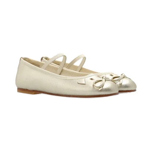 Metallic Ballerina Shoes