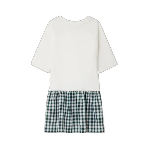 Effie Logo Embroidered Dress