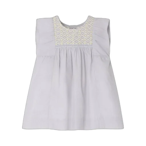 Round Collar Sleeveless Dress