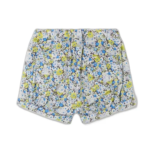 Square Floral Printed Shorts