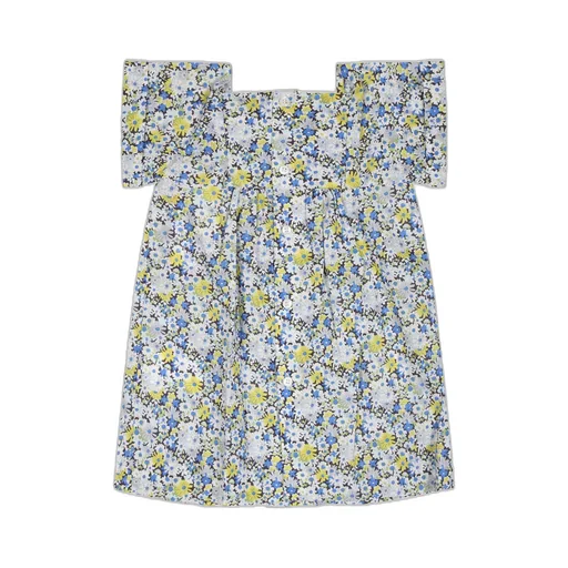 Ciara Floral Printed Ruffled Dress