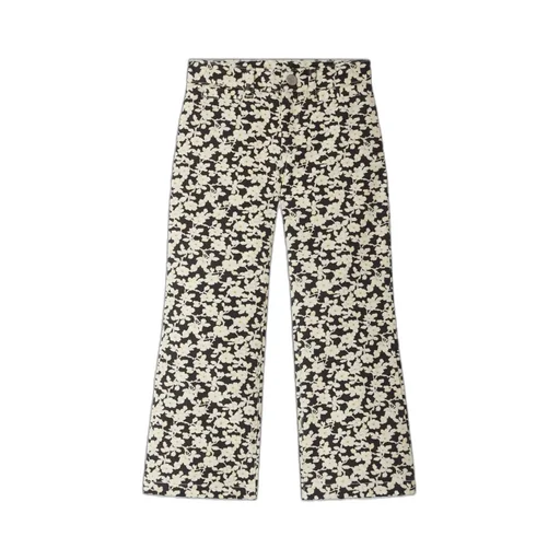 Floral Pattern Trousers