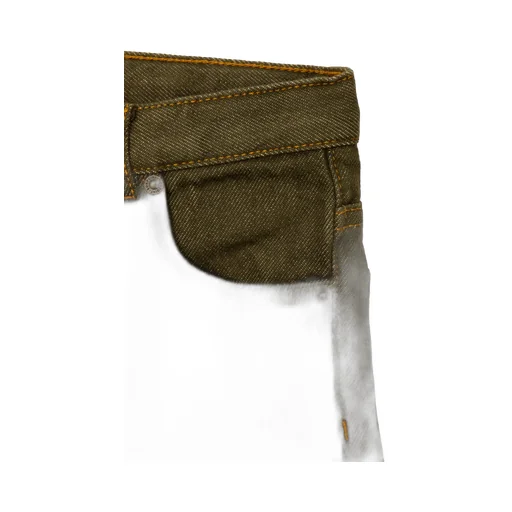 Button-Fastening Trousers