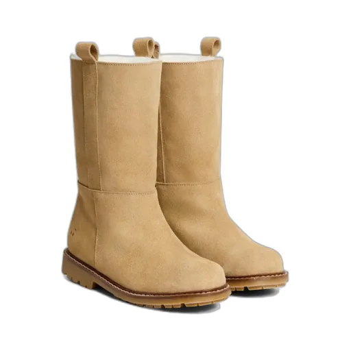Gab Slip-On Leather Boots