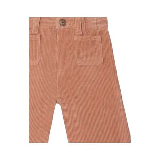 Wide-Leg Corduroy Trousers