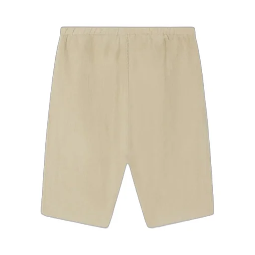 Elasticated-Waistband Corduroy Trousers