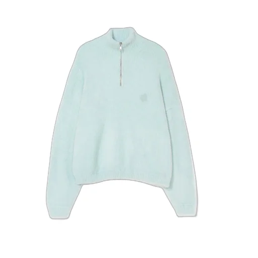 Semi-Zipper Sweater