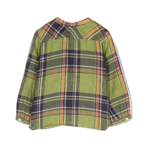 Plaid Waist Shirt
