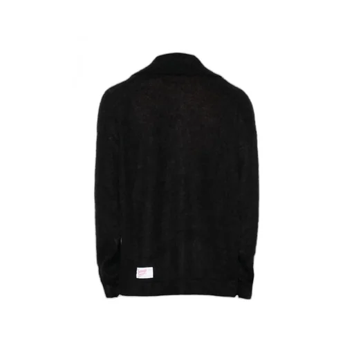 Logo-Patch Buttoned Cardigan