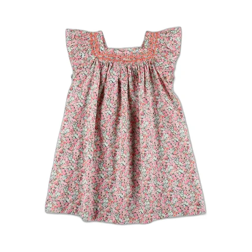 Coryse Floral Printed Flared Hem Dress