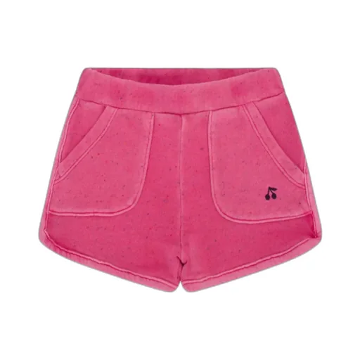 Arial Embroidered-Logo Shorts