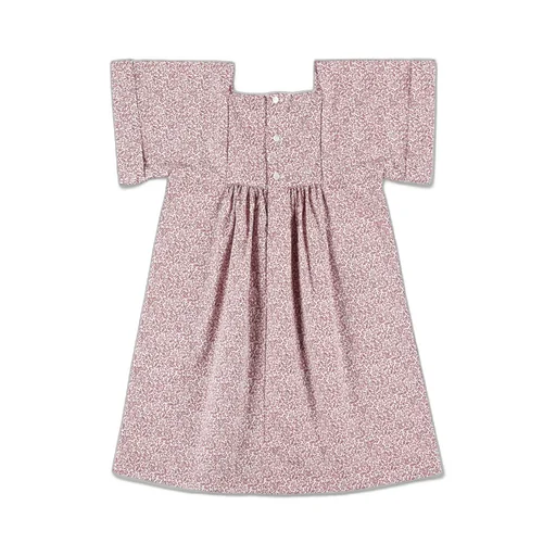 Paysanne Smocked-Panel Dress