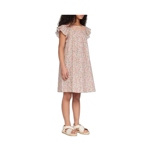 Coryse Floral Printed Flared Hem Dress