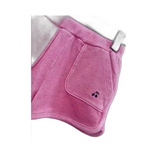 Arial Embroidered-Logo Shorts
