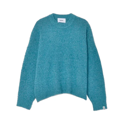 Crew-Neck Logo Tag Jumper
