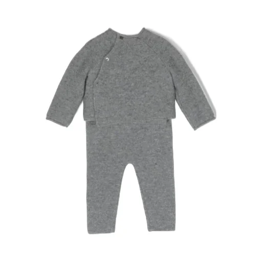 Long-Sleeved Cashmere Suit