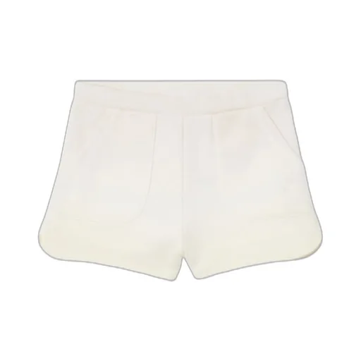 Elasticated-Waistband Shorts