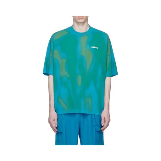 Logo-Print Abstract Pattern T-Shirt
