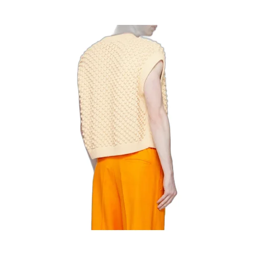 Chunky-Knit Sleeveless Jumper