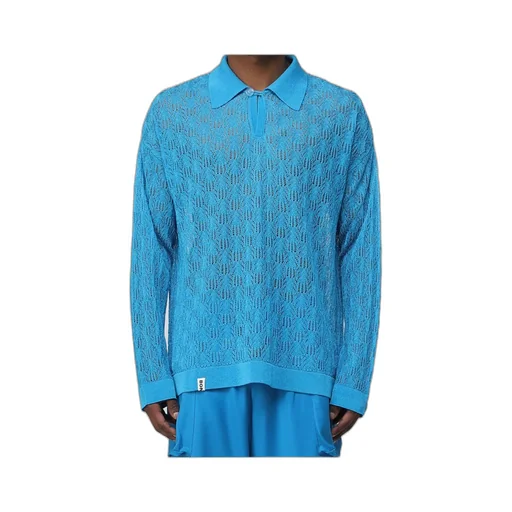 Long-Sleeved Polo Shirt