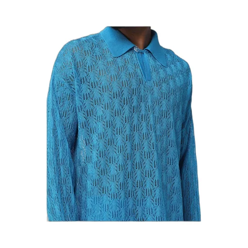 Long-Sleeved Polo Shirt