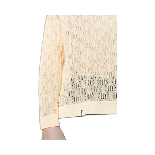 Open-Knit Polo Shirt