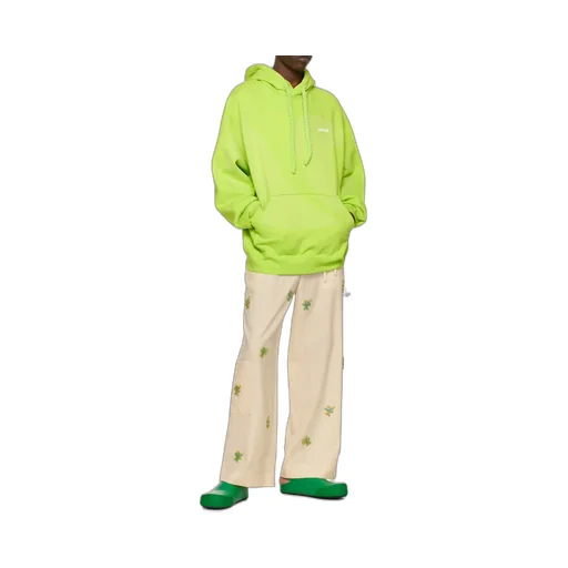 Logo-Print Drawstring Hoodie