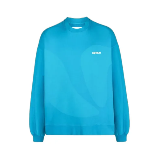 Logo-Print Tonal-Design Sweatshirt