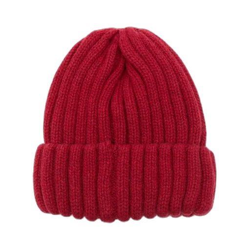 Ribbed Cashmere Beanie