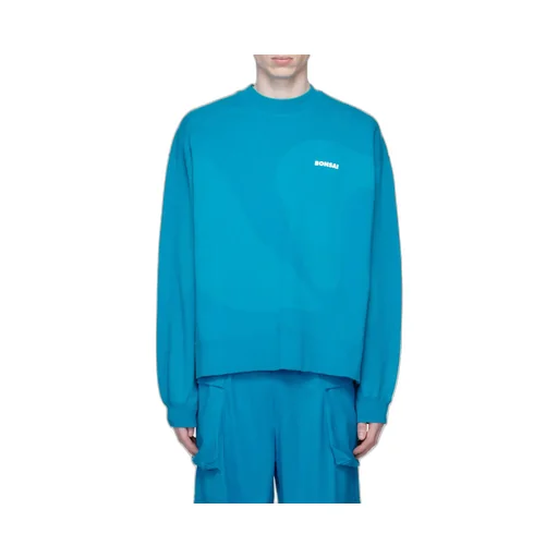 Logo-Print Tonal-Design Sweatshirt