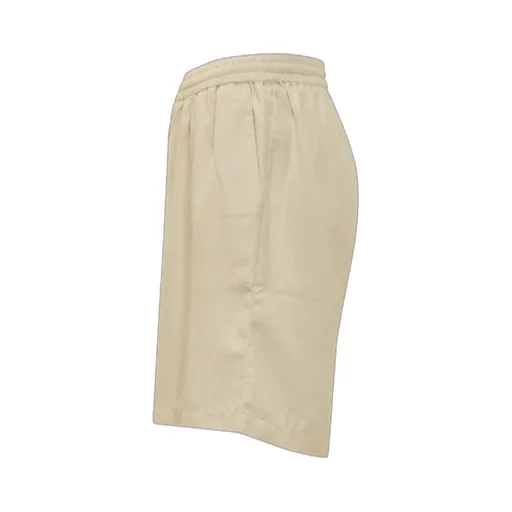 Elasticated-Waistband Knee-Length Bermuda Shorts