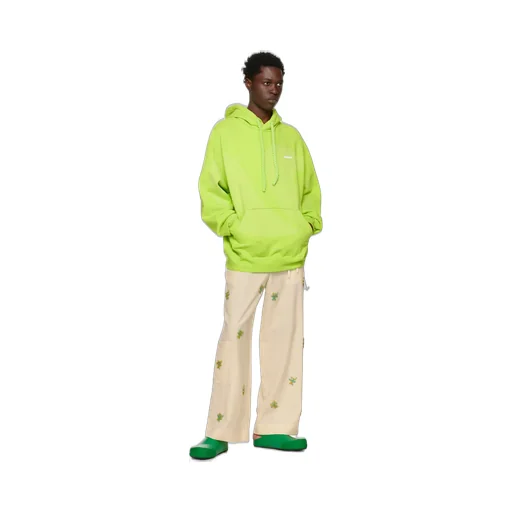Logo-Print Drawstring Hoodie