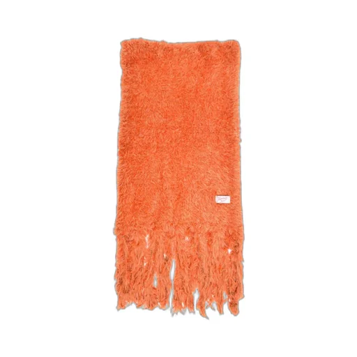 Fluffy Frayed Scarf