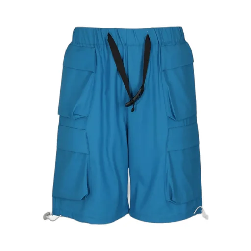 Virgin Wool Cargo Shorts
