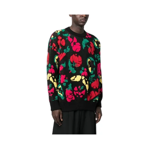 Floral-Detail Cotton Sweatshirt