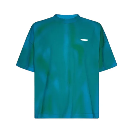Logo-Print Abstract Pattern T-Shirt