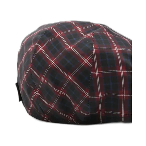 Checked Cotton Hat