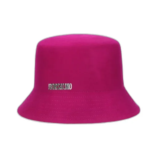 Logo Plaque Knitted Bucket Hat