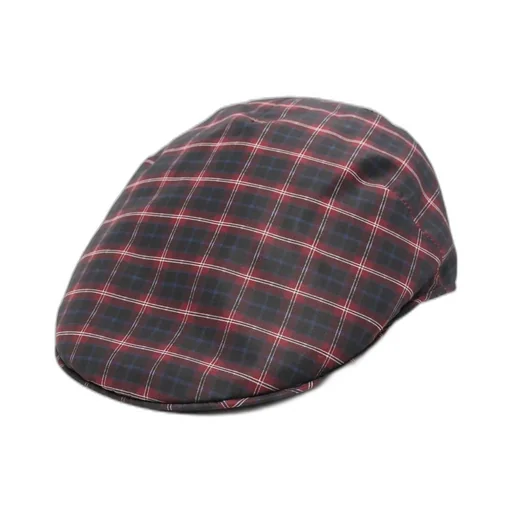 Checked Cotton Hat
