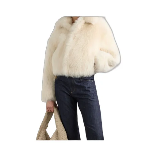 Long-Sleeved Fur Coat