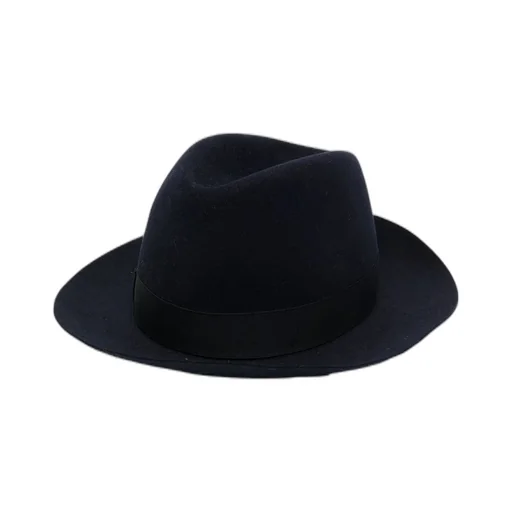 Ribbon-Detail Fedora Hat