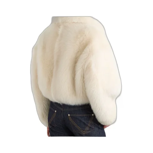 Long-Sleeved Fur Coat