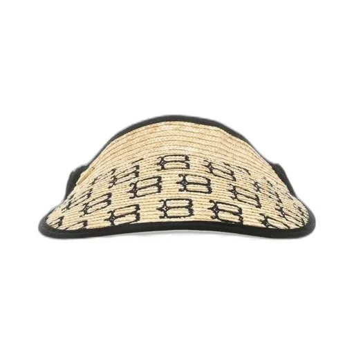 Braided-Straw Visor