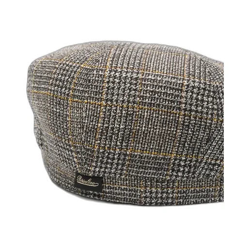 Checked Wool Hat