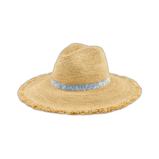Rafia Crochet Hat